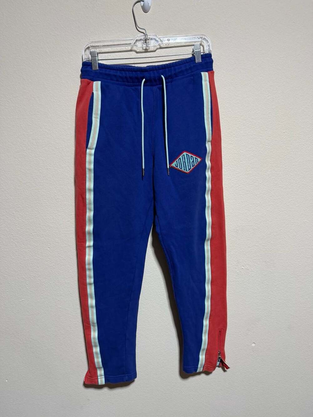 Nike Jordan Sport DNA Fleece Track Pants Blue Red